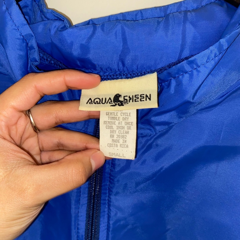 Blue jacket